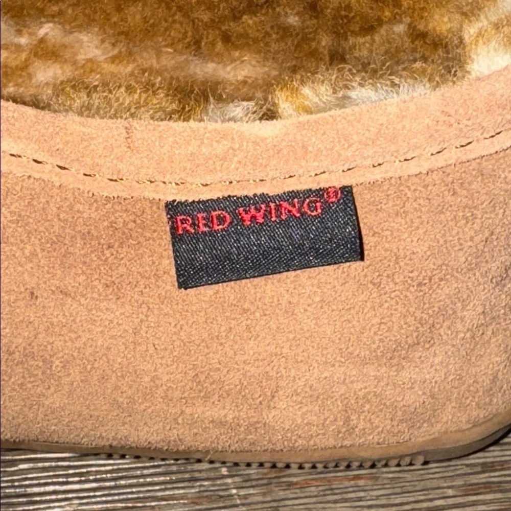 Red Wing Shoes Romeo Slippers tan brown